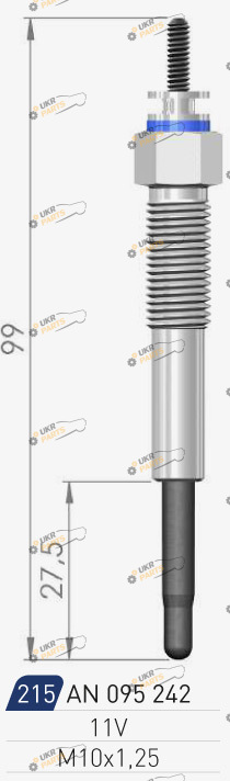 Свеча накаливания A-N PARTS 095 242